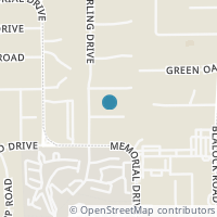 Map location of 11710 Fidelia Court, Bunker Hill Village, TX 77024