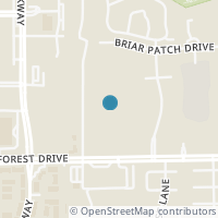 Map location of 12800 Briar Forest Dr #92, Houston TX 77077