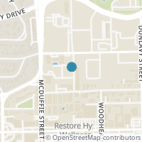 Map location of 1104 Gross Street, Houston, TX 77019