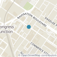Map location of 2414G Canal Street, Houston, TX 77003