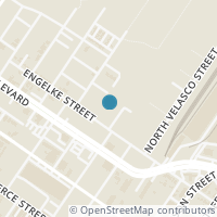 Map location of 2909&2915 Engelke Street #1, Houston, TX 77003