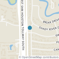 Map location of 314 Briar Hill Drive, Houston, TX 77042