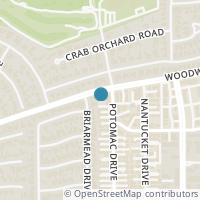 Map location of 6111 Woodway Dr, Houston TX 77057
