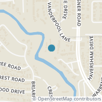 Map location of 201 Vanderpool Ln #15, Houston TX 77024