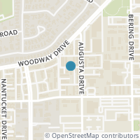 Map location of 1004 Augusta Dr #124, Houston TX 77057