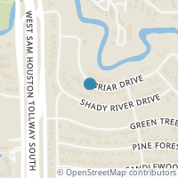 Map location of 10303 Briar Dr, Houston TX 77042