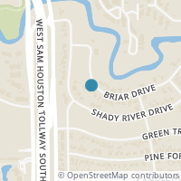 Map location of 10311 Briar Dr, Houston TX 77042