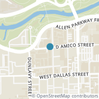 Map location of 3331 D'Amico Street #405, Houston, TX 77019