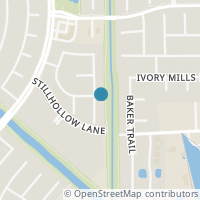 Map location of 1903 Emerald Green Dr, Houston TX 77094