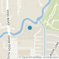 Map location of 6573 Bayou Glen Road, Houston, TX 77057