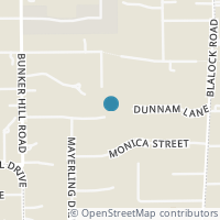 Map location of 11702 Forest Glen St, Houston TX 77024