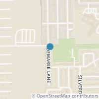Map location of 1703 Demaree Lane, Houston, TX 77029