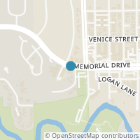 Map location of 6007 Memorial Drive #301, Houston, TX 77007