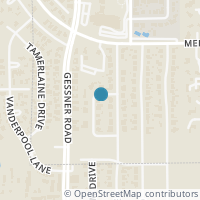 Map location of 230 Kilts Dr, Houston TX 77024