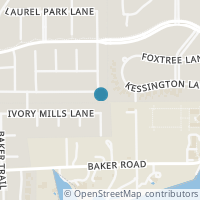 Map location of 19503 Knightsridge Ln, Houston TX 77094