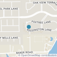 Map location of 19410 Kessington Lane, Houston, TX 77094