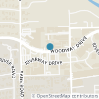 Map location of 5050 Woodway Drive #7G, Houston, TX 77056