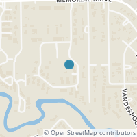 Map location of 291 Litchfield Lane, Houston, TX 77024