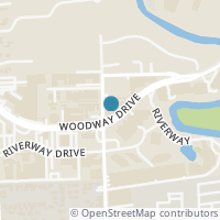 Map location of 4950 Woodway Drive #506, Houston, TX 77056