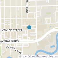 Map location of 5422 Venice Street, Houston, TX 77007