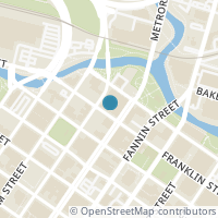 Map location of 915 Franklin Street #5H, Houston, TX 77002