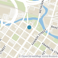 Map location of 915 Franklin St #2K, Houston TX 77002
