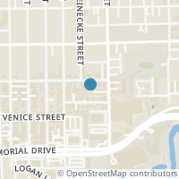 Map location of 5442 Crooms Street, Houston, TX 77007