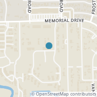 Map location of 109 Memorial Parkview Drive, Houston, TX 77024