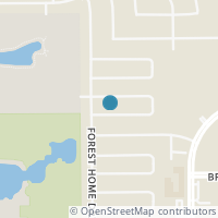 Map location of 14214 Hillvale Dr, Houston TX 77077
