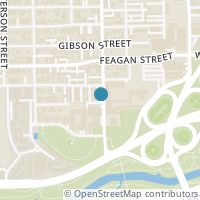 Map location of 403 Jackson Hill St, Houston TX 77007