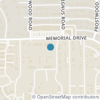Map location of 110 Wellington Row Road, Houston, TX 77024