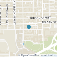 Map location of 4312 Dickson Street #C, Houston, TX 77007