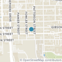 Map location of 4506 Feagan St #C, Houston TX 77007