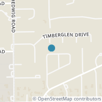 Map location of 249 Bryn Mawr Circle, Hunters Creek Village, TX 77024