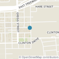 Map location of 3548 Cline Street, Houston, TX 77020