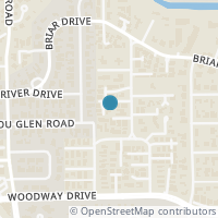 Map location of 42 E Broad Oaks Drive, Houston, TX 77056