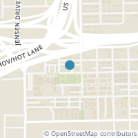 Map location of 2905 Gillespie St #B, Houston TX 77020