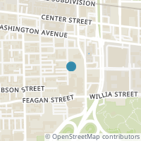 Map location of 702 Hartman Street, Houston, TX 77007