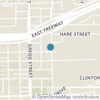 Map location of 703 Bringhurst St, Houston TX 77020
