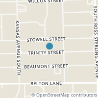 Map location of 1013 Trinity St, Anahuac TX 77514