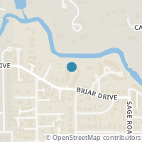 Map location of 17 Pine Briar Circle, Houston, TX 77056