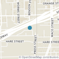 Map location of 4107 Providence Street, Houston, TX 77020