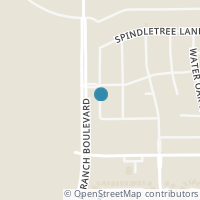 Map location of 972 Blue Beech Lane, Brookshire, TX 77423