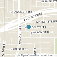 Map location of 4508 Vernon St, Houston TX 77020