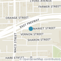 Map location of 4532 Market St, Houston TX 77020