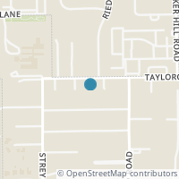 Map location of 11915 Taylorcrest Road, Bunker Hill Village, TX 77024