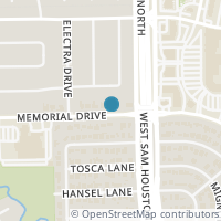 Map location of 12914 Memorial Drive, Houston, TX 77079