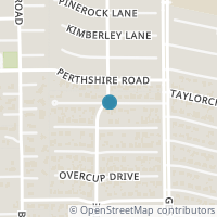 Map location of 12335 Broken Arrow Street, Houston, TX 77024