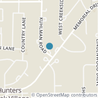 Map location of 708 Kuhlman Road, Houston, TX 77024