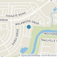 Map location of 838 Silvergate Dr, Houston TX 77079